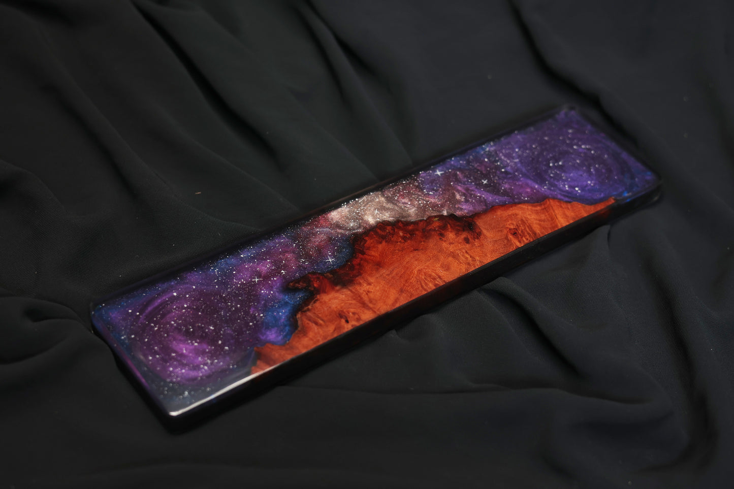 Galaxy Resin Keyboard Wrist Rest